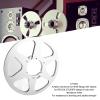 Sound Tape Pickup Reel, Opening Machine Part 1/4 10.5 Inch Empty Tape Reel Aluminum Alloy for Reel to Reel Tape Player (Silver) view 3