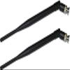 A Pair 1/2 Wavelength Antennas with BNC Connectors for Line 6 Wireless Receivers view 1