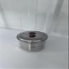 Stainless steel cup with lid, special cup for optical lens color machine TM-6 view 1