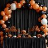 10x10FT Black Backdrop Curtains for Parties Wrinkle Free Black Curtains Backdrop Drapes Soft Fabric Decoration for Birthday Wedding Party Photo Photography Background 5ft x 10ft, 2 Panels view 3