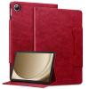 YBFJCE Folio Case for Samsung Galaxy Tab A9 Plus Tablet 11 inch 2023, Premium PU Leather Smart Cover with Card Slots, for Samsung Galaxy Tab A9+ Tablet SM-X210/SM-X215/SM-X216B Case, Red view 1