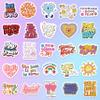 130 Pcs Motivational Holographic Stickers for Teens Adults - Inspirational Scrapbook Decals for Journaling, Waterproof Vinyl Mental Health Quotes for Laptops Bottles view 2