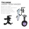BRAINWAVZ The Grebe - Headphone & Dual Game Controller Holder - Attaches to Side of Desk, Under Desk Headset Holder, Suitable for All Headphones & Gamepads view 4