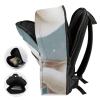 17 Inch Travel Backpack Lightweight Waterproof Casual Laptop Backpack Hiking Camping Daypack for Women Men Funny Polar Bear Playing Snowball view 4