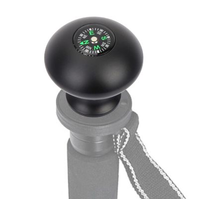 Monopod Tripod Head Grip, Outdoor Universal, 3/8 Screw Hole, Aluminum Alloy, Ergonomic, for Outdoor Activities, Hiking, Camping