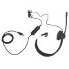 Telephone Headset, HD Microphone, Lightweight Design, Clear Calls, Noise Cancelling, Adjustable Speaker Volume, Mute Function, Long Cable, for PC Laptop Phone Tablet, Home view 3