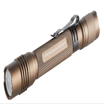 Streamlight 88137 ProTac 2AA-X USB 550-Lumen 10,250-Candela Personal Carry Tactical Flashlight, Rechargeable Capable, Coyote