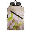 17 Inch Travel Backpack Lightweight Waterproof Casual Laptop Backpack Hiking Camping Daypack for Women Men Spring And Flower view 1