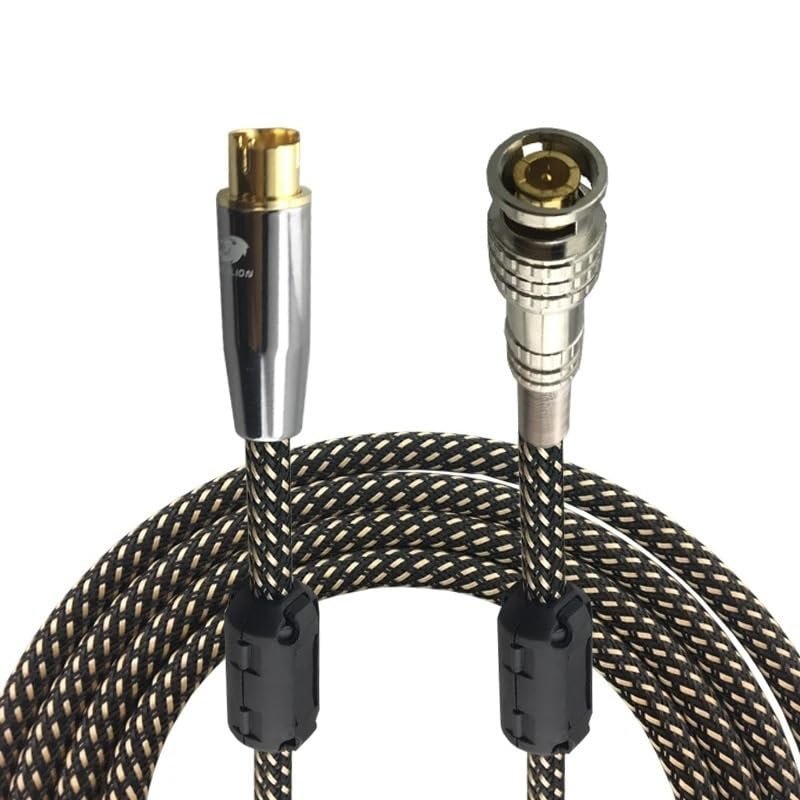 Video Cable 4-pin Male S-Video to BNC Male Female 75-5 Surveillance Video Signal Connection Cable Q9 Video Security Cable OFC 1M 2M(S to BNC Male,1m)