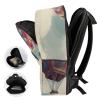 17 Inch Travel Backpack Lightweight Waterproof Casual Laptop Backpack Hiking Camping Daypack for Women Men Hot Air Balloon Take Wooden House Fly The view 4