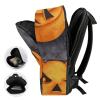 17 Inch Travel Backpack Lightweight Waterproof Casual Laptop Backpack Hiking Camping Daypack for Women Men Halloween Pumpkin view 4