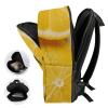 17 Inch Travel Backpack Lightweight Waterproof Casual Laptop Backpack Hiking Camping Daypack for Women Men Summer Lemon view 4