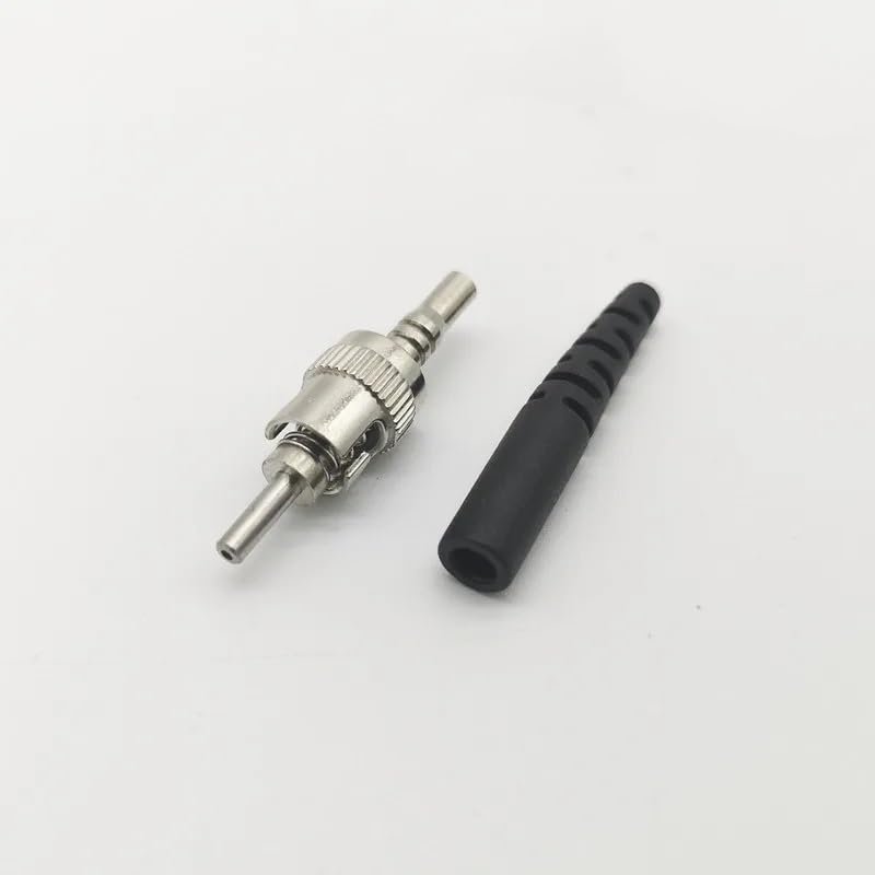 1PCS SMA905 SMA ST FC SC 1mm 980/1000um Plastic Optical Fiber Connector Server Optical Connector(ST-1000um)