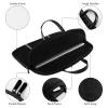 17 Inch Laptop Shoulder Bag Waterproof Portable Laptop Case Sleeve Messenger Bag for Women Men Red Wine Glasses view 3