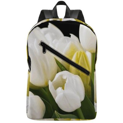 17 Inch Travel Backpack Lightweight Waterproof Casual Laptop Backpack Hiking Camping Daypack for Women Men Beautiful Flowers