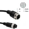 4 pin Aviation Video Extension Cable 1M 2M 5M 6M 8M 10M 15M 20M for CCD Backup Camera Camping Trailer(6M) view 2