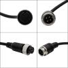 4 pin Aviation Video Extension Cable 1M 2M 5M 6M 8M 10M 15M 20M for CCD Backup Camera Camping Trailer(6M) view 3