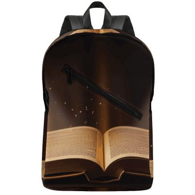 17 Inch Travel Backpack Lightweight Waterproof Casual Laptop Backpack Hiking Camping Daypack for Women Men Book Under The Light