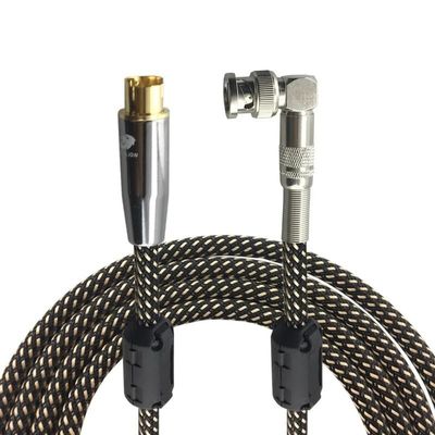 Video Cable 4-pin Male S-Video to BNC Male Female 75-5 Surveillance Video Signal Connection Cable Q9 Video Security Cable OFC 1M 2M(S to L BNC Male,5m)