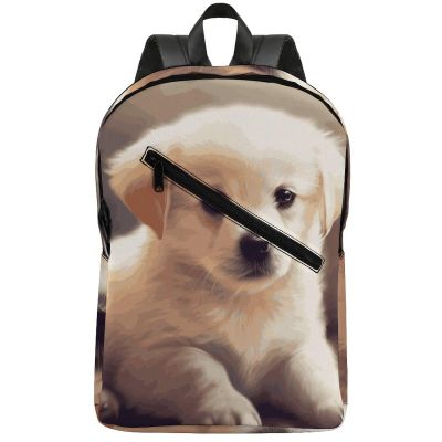17 Inch Travel Backpack Lightweight Waterproof Casual Laptop Backpack Hiking Camping Daypack for Women Men Cute Dog