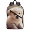 17 Inch Travel Backpack Lightweight Waterproof Casual Laptop Backpack Hiking Camping Daypack for Women Men Cute Dog view 1