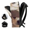 17 Inch Travel Backpack Lightweight Waterproof Casual Laptop Backpack Hiking Camping Daypack for Women Men Cute Dog view 4