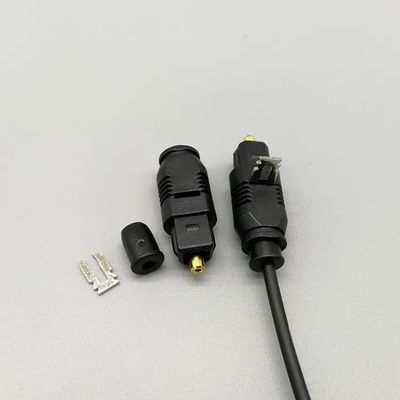 10PCS SPDIF Plug TOSLINK Connector Digital SPDIF Cable Plug