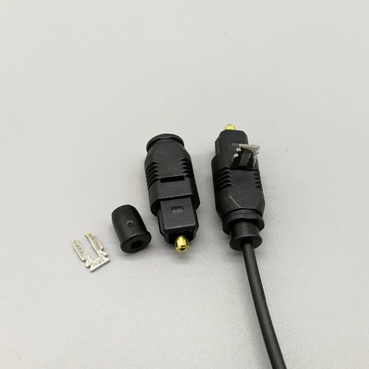 10PCS SPDIF Plug TOSLINK Connector Digital SPDIF Cable Plug