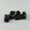 50PCS M2.5 * 4/5/6/8/10/12/16 Black Round Head Cross Nylon Screw Phillips Round Head Screw M2.5 Screws 2.5mm Screw Bolt(10mm 50pcs) view 2