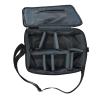 EBTOOLS Camera Single Bag, Camera Case, Large Capacity SLR Camera Case with Loop Fastener, L Shape Transverse Plate, for 2 Cameras, 6 Lenses view 4