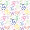 177 Pcs Flowers Bubbles Ocean Wall Decals, Cute Bubble Stickers Under The Sea Birthday Party Flower Wall Decorations for Bedroom Bathroom Boys Girls Teens Adults view 1
