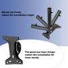 VELATEMOR Satellite Roof Mount Kit for starlink V2, Weatherproof Satellite Pole Bracket for starlink Internet Kit Satellite, VELATEMORf0id5xnt4c view 2