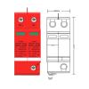 DC SPD 2P/3P Surge Protector 20KA-40KA DC500V 800V 1000V Surge Protection Device 1Pcs(3P 20-40KA,DC500) view 2