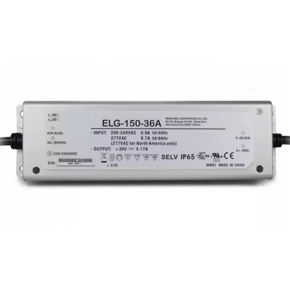 1PC ELG-150-36A 36V 4.17A 84~150W Constant Voltage + Constant Current LED Driver