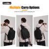 Cwatcun Camera Backpack Hardshell for Photography, 2 in1 Shockproof Camera Sling Bag, Waterproof Camera Case Crossbody with Tripod Holder, Rain Cover for Canon Nikon Sony Fuji DSLR SLR Mirrorless view 3