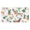 (Alpaca Llama) Gaming Mousepad, Waterproof Non-Slip Desk Mat Keyboard Pad Large Mousepad Home Office Desk Accessories and Decor Gift for Women Men - 16"x29.5" view 1