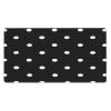 (Black and White Polka Dot) Gaming Mousepad, Waterproof Non-Slip Desk Mat Keyboard Pad Large Mousepad Home Office Desk Accessories and Decor Gift for Women Men - 16"x29.5" view 1