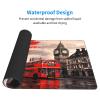 (Red London Street) Gaming Mousepad, Waterproof Non-Slip Desk Mat Keyboard Pad Large Mousepad Home Office Desk Accessories and Decor Gift for Women Men - 16"x29.5" view 4