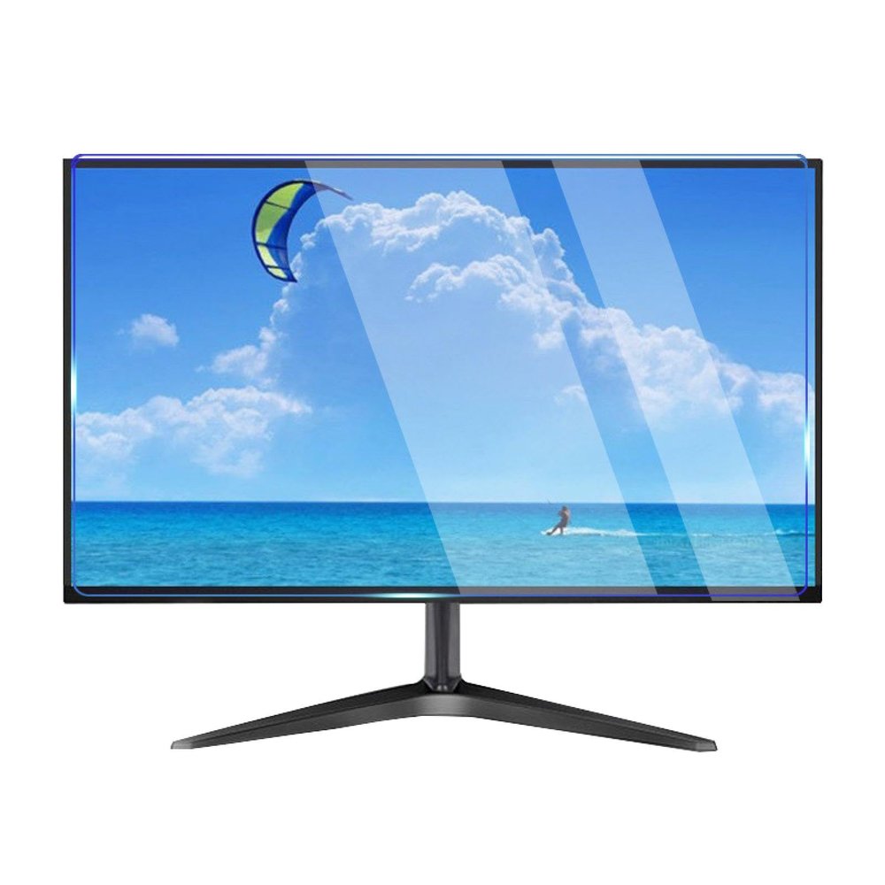12.5-32inch Computer Anti-blue Light Eye Protection Film Hd Tempered Film Isolation Baffle Hanging Desktop Laptop Monitor Screen Film Cover