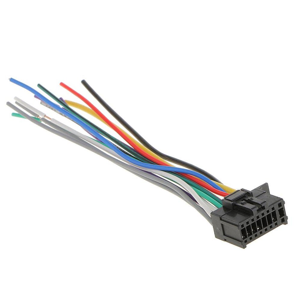 16 Pin Connector Radio Wire Harness Replacement Cord 16cm for Pioneer 2350 Adapter Speaker Plug 16-Pin Converter Cables - Easy Installation - Car Stereo Audio Line - CD Player