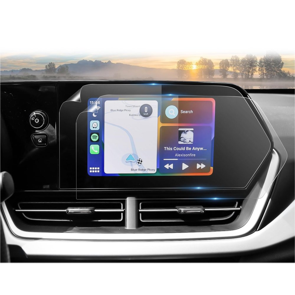 For 2024 2025 2026 Chevrolet Trax Screen Protector - 8 Inch (2PCS) Nano Film - Chevy Trax (LS/1RS) Touchscreen Accessories