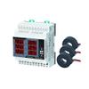 QZLIBEFUD EM-XXD-DIN Digital Multimeter, Contains 3 C.T, Three Phase Volt(L-L),(L-N), Ampere,Frequency, Phase Sequence Display(250D(10-250A)) view 1