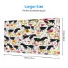 YBAOFU (Cattle Farm Sanctuary) Gaming Mousepad, Waterproof Non-Slip Desk Mat Keyboard Pad Large Mousepad Home Office Desk Accessories and Decor Gift for Women Men - 16""x29.5"", Black view 3
