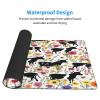 YBAOFU (Cattle Farm Sanctuary) Gaming Mousepad, Waterproof Non-Slip Desk Mat Keyboard Pad Large Mousepad Home Office Desk Accessories and Decor Gift for Women Men - 16""x29.5"", Black view 4