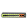 10-Port 2.5gb Switch, 8*2.5G RJ45 and 210G SFP Uplink Ports, Unmanaged, Fanless, Multi gigabit, Compatible with 100/1000/2500Mbps Network. view 1
