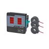 QZLIBEFUD EM-XXD Digital Multimeter, Contains 3 C.T, Three Phase Volt(L-L),(L-N), Ampere,Frequency, Phase Sequence Display(250D(10-250A)) view 2
