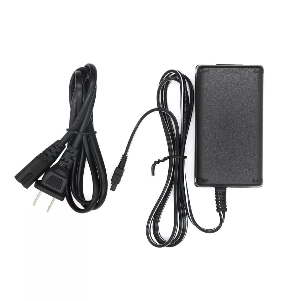 Onerbl AC-DC Adapter Replacement for AC-L100 HandyCam DSR-PD170 HDR-AX2000 HDR-FX7 HDR-SR1E HDR-CX900E DCR-TRV238E DCR-HC14E CCD-TR748E CCD-TRV218E CCD-TRV228 Camcorder Power Supply