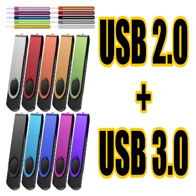 10pack USB 2.0 32GB and 10pack USB 3.0 32GB