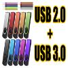 10pack USB 2.0 32GB and 10pack USB 3.0 32GB view 1