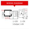 GVMUKNYE Aperture 22mm AC DC Current Ampere Sensor Transmitter 10A 20A 30A 50A 1000A Input DC 0-5V 1-5V Output Converter DC24V Power Supply Hall Current Sensor(DC 0-10A,DC 1-5V Output) view 3